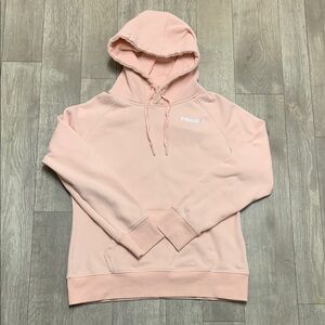 Womens Gymshark Pink Drawstring Athleisure Pullover‎ Sweatshirt Hoodie